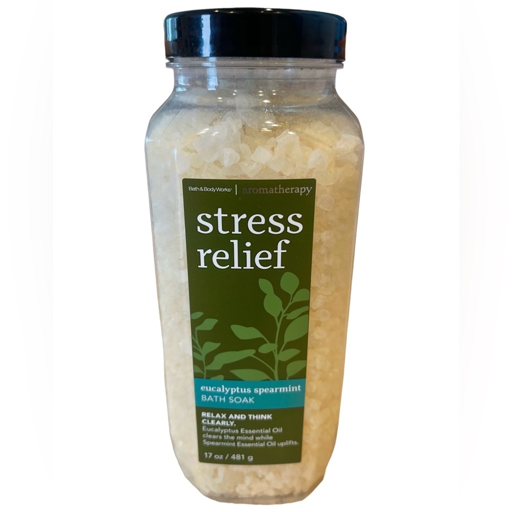 Bath & Body Works Aromatherapy Eucalyptus & Spearmint Bath Soak 17 oz New